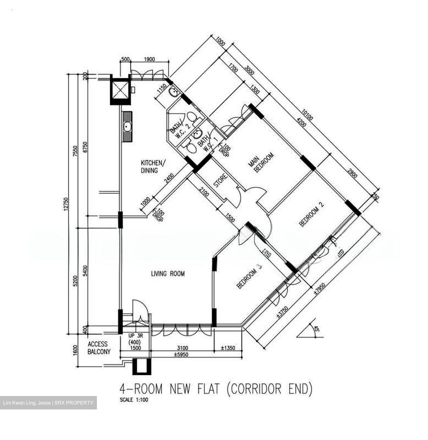 Blk 236 Yishun Ring Road (Yishun), HDB 4 Rooms #553796281